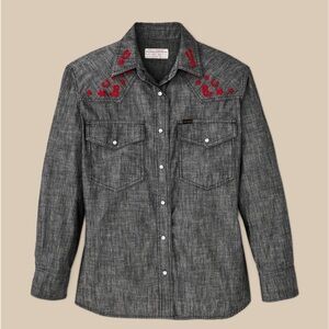 WOMEN'S EMBROIDERED WESTERN SHIRT